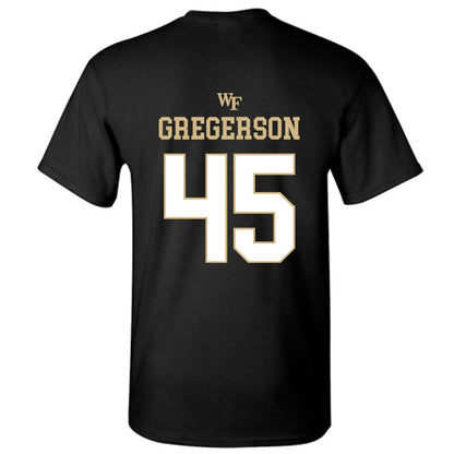 Wake Forest - NCAA Football : Andrew Gregerson Short Sleeve T-Shirt