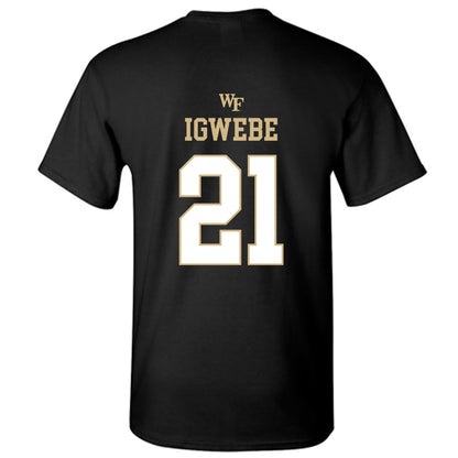 Wake Forest - NCAA Football : Zachary Igwebe Short Sleeve T-Shirt