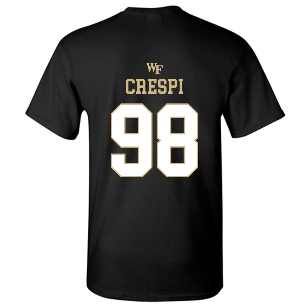 Wake Forest - NCAA Football : Carl Crespi Short Sleeve T-Shirt