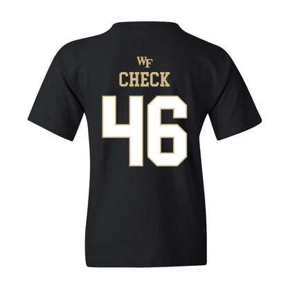 Wake Forest - NCAA Football : Kevin Check Youth T-Shirt