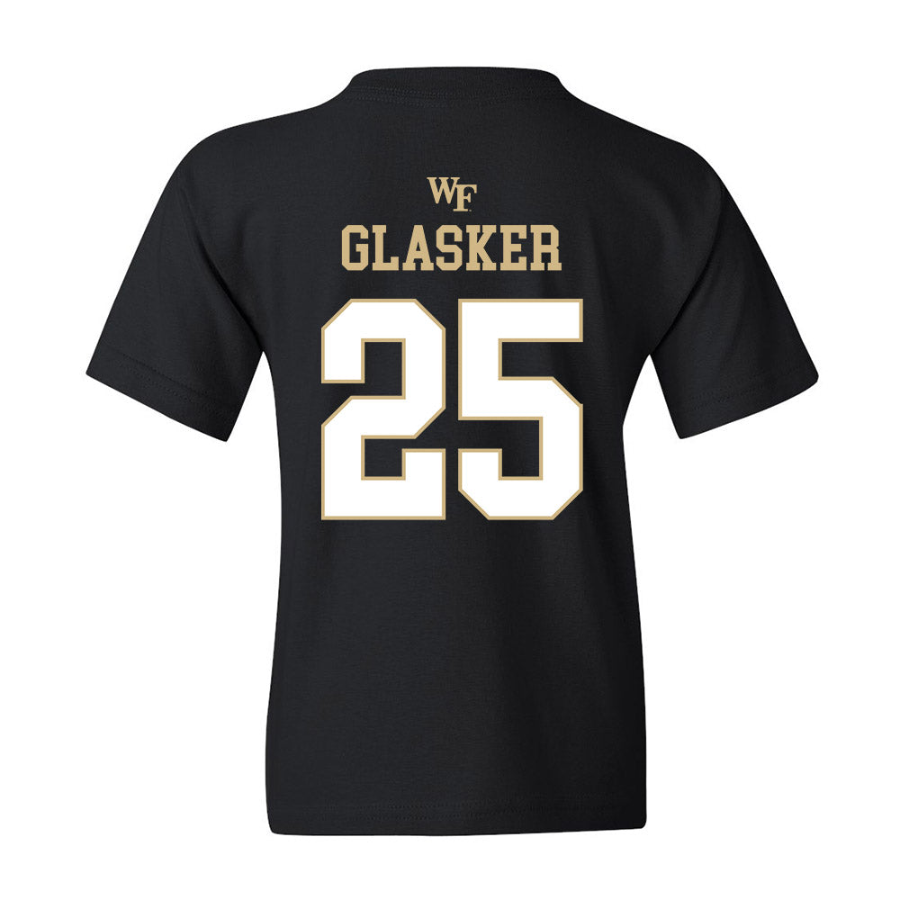 Wake Forest - NCAA Football : Jamare Glasker - Youth T-Shirt