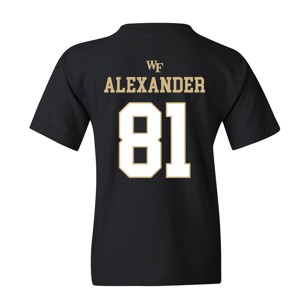 Wake Forest - NCAA Football : Deuce Alexander Youth T-Shirt