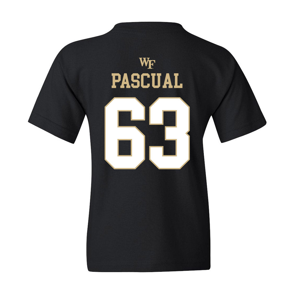 Wake Forest - NCAA Football : Jake Pascual Youth T-Shirt