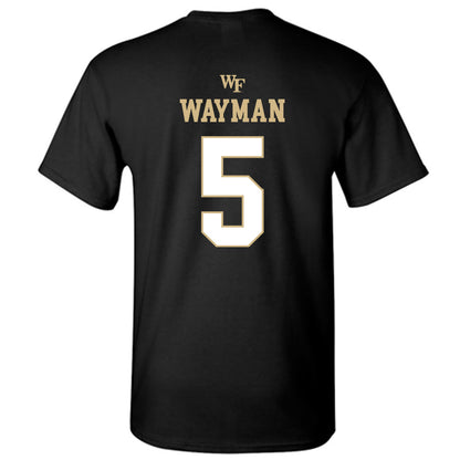 Wake Forest - NCAA Football : Kendron Wayman - Short Sleeve T-Shirt