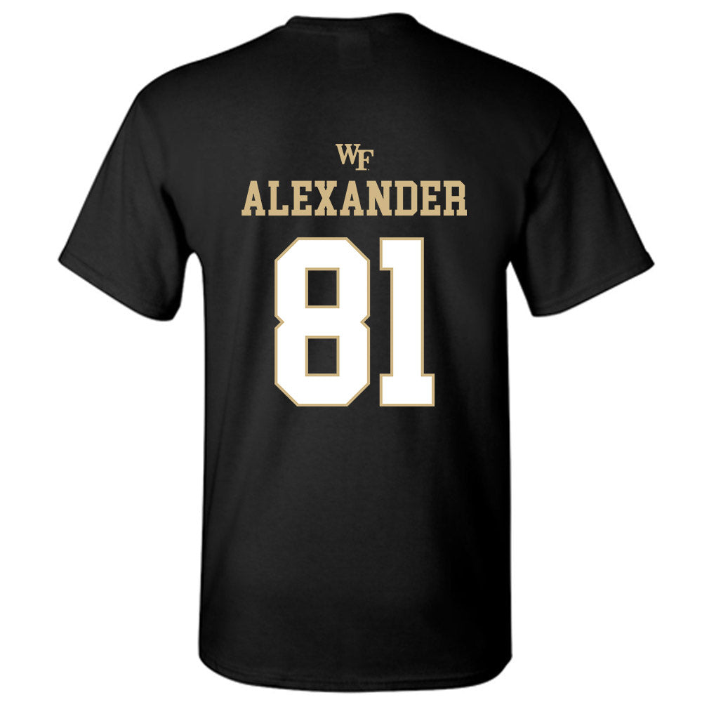 Wake Forest - NCAA Football : Deuce Alexander Short Sleeve T-Shirt