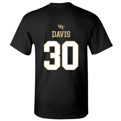 Wake Forest - NCAA Football : Jasheen Davis Short Sleeve T-Shirt