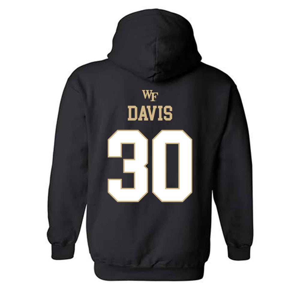 Wake Forest - NCAA Football : Jasheen Davis Hooded Sweatshirt