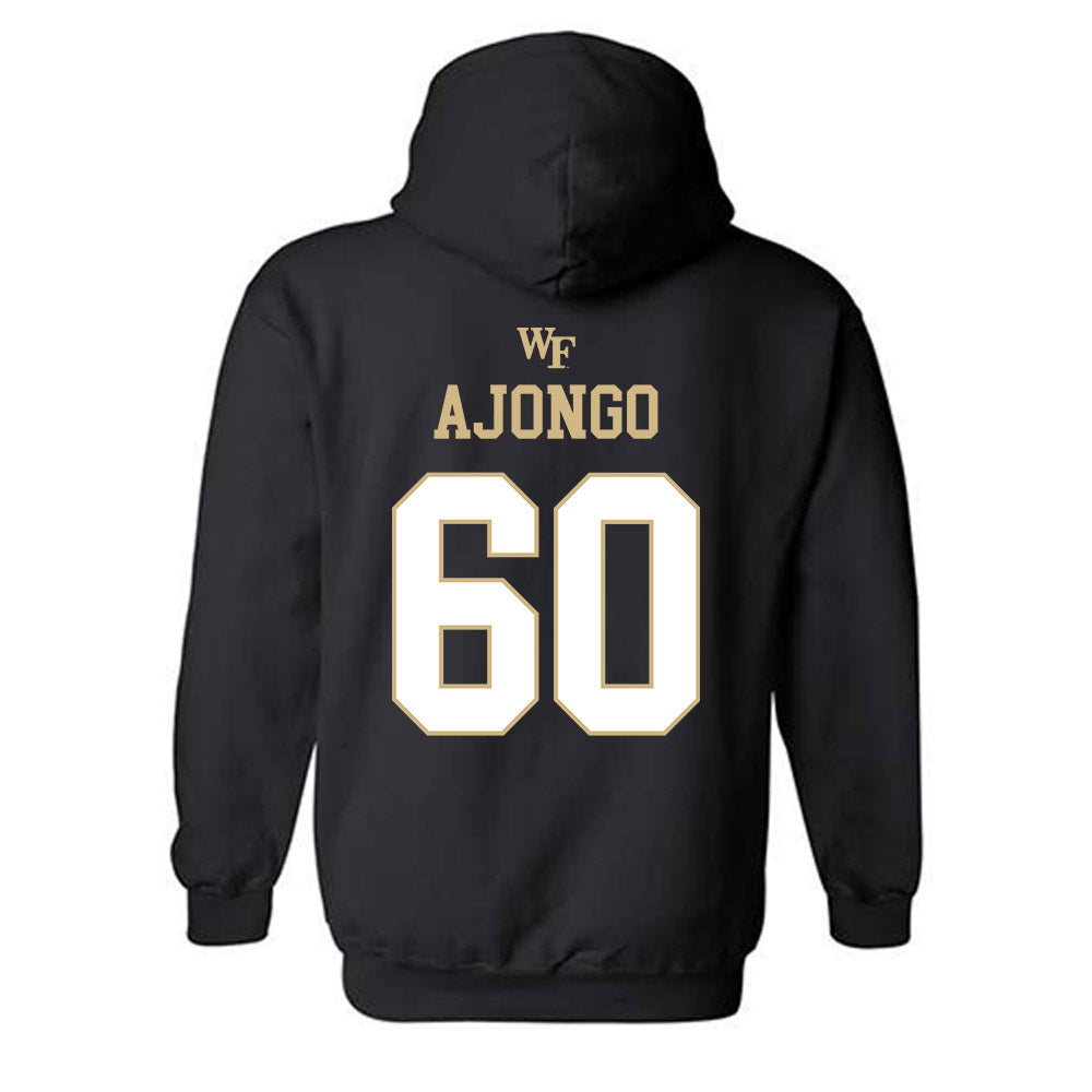 Wake Forest - NCAA Football : Uber Ajongo - Hooded Sweatshirt