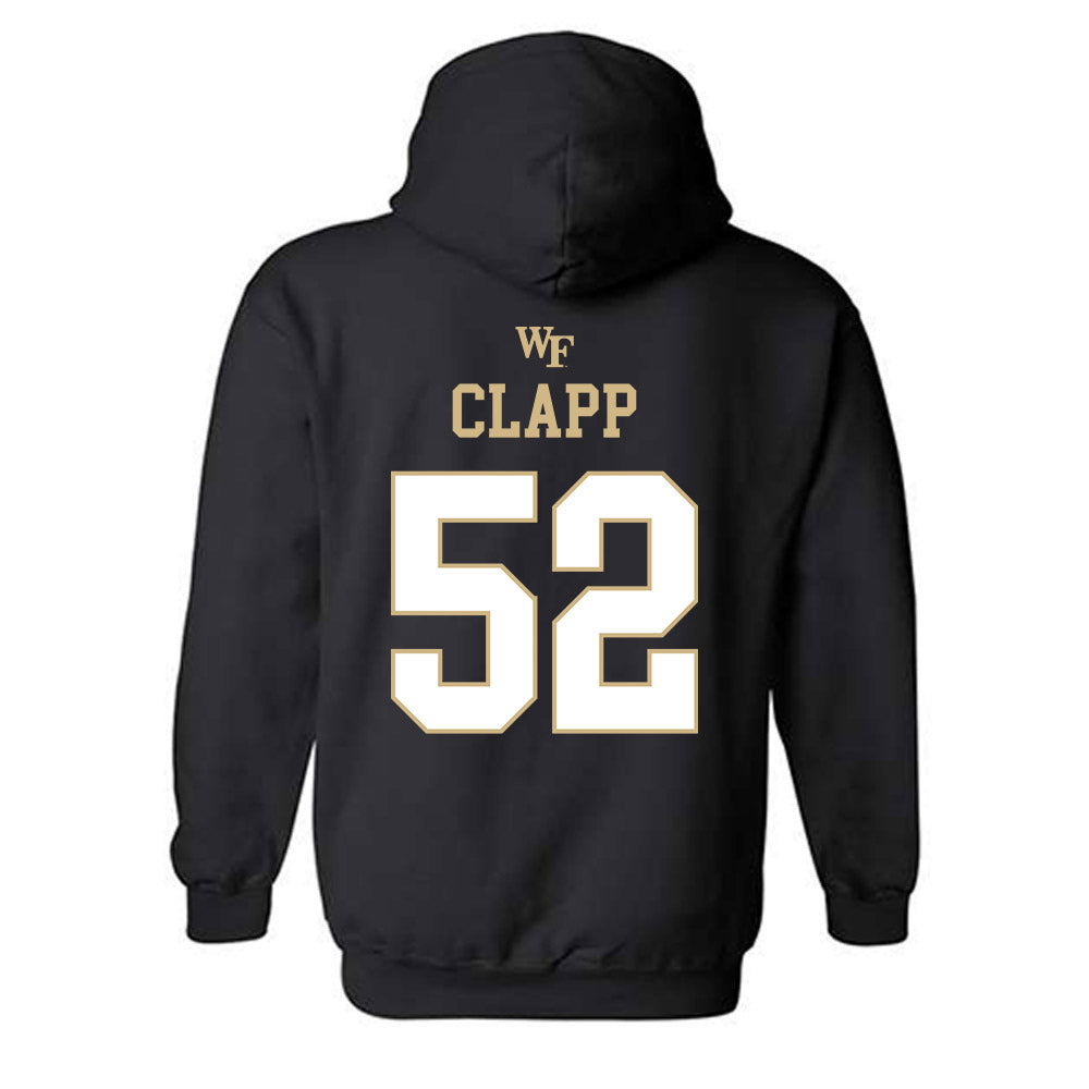 Wake Forest - NCAA Football : Spencer Clapp Hooded Sweatshirt