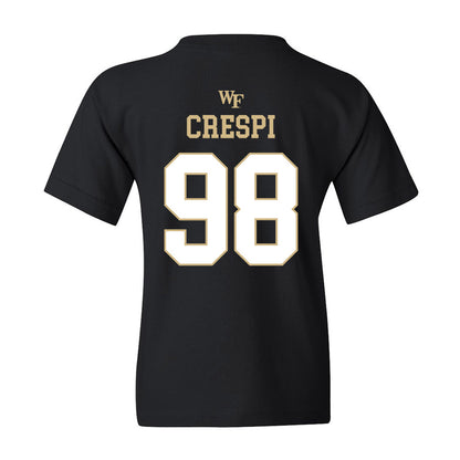 Wake Forest - NCAA Football : Carl Crespi Youth T-Shirt