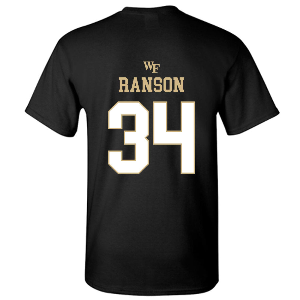 Wake Forest - NCAA Football : Zach Ranson Short Sleeve T-Shirt