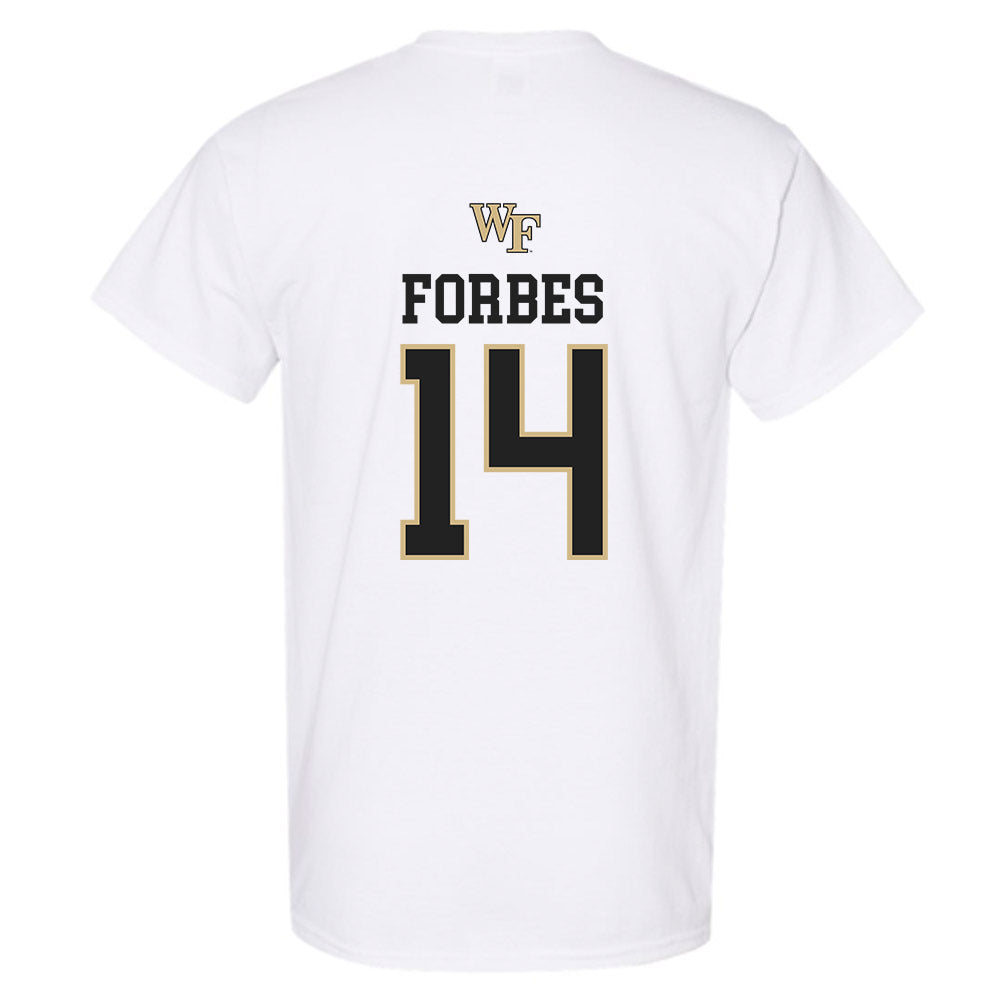 Wake Forest - NCAA Men's Soccer : Jahlane Forbes Short Sleeve T-Shirt