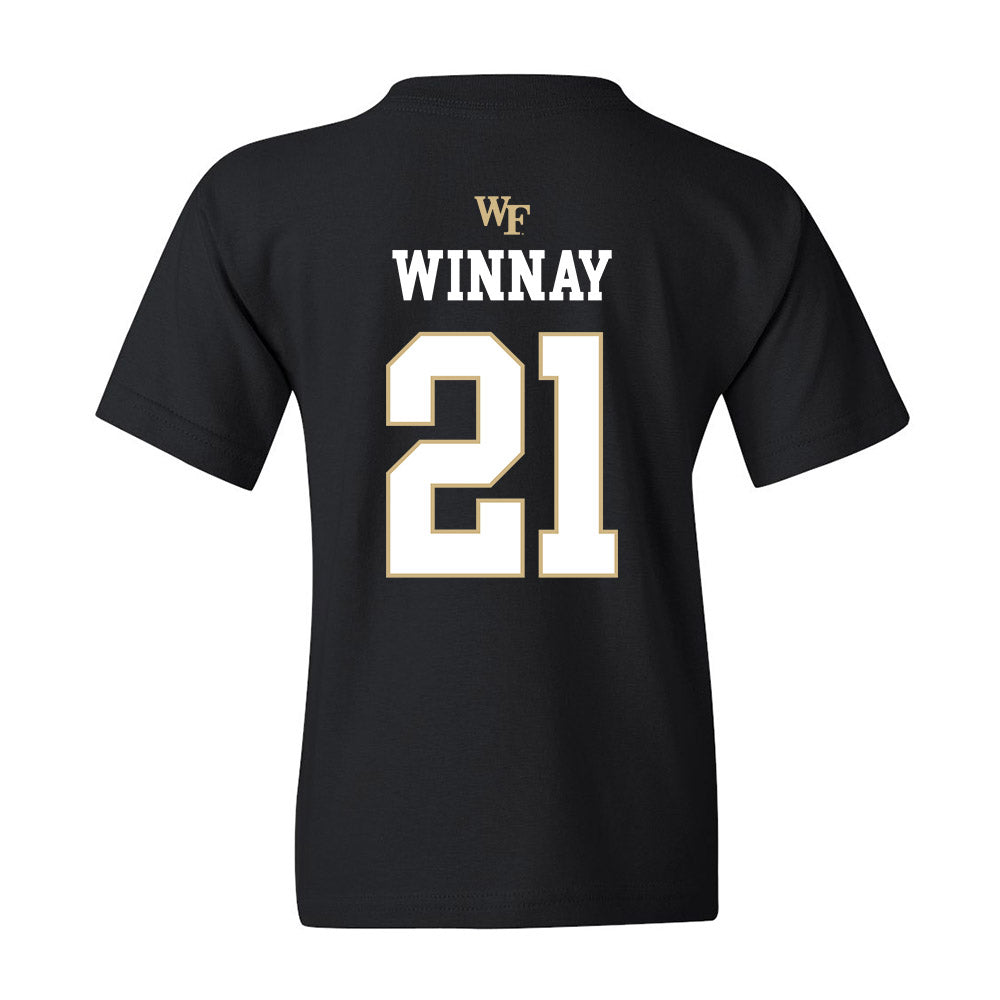 Wake Forest - NCAA Baseball : Jack Winnay - Youth T-Shirt Sports Shersey