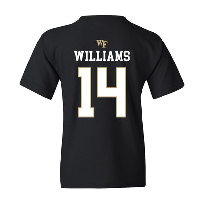 Wake Forest - NCAA Baseball : Javar Williams - Youth T-Shirt Sports Shersey