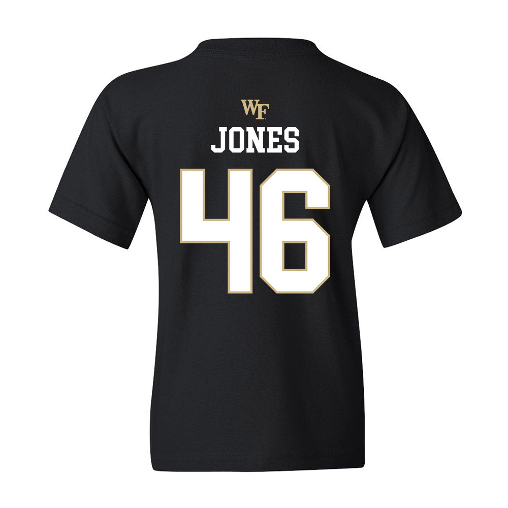 Wake Forest - NCAA Baseball : Charlie Jones - Youth T-Shirt Sports Shersey