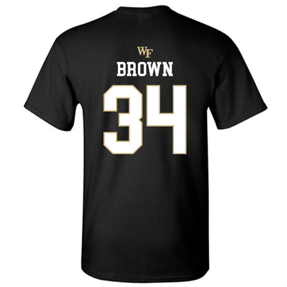 Wake Forest - NCAA Baseball : Branden Brown - T-Shirt Sports Shersey