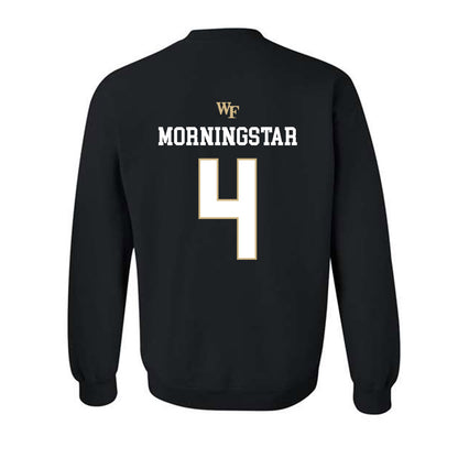 Wake Forest - NCAA Baseball : Blake Morningstar - Crewneck Sweatshirt Sports Shersey