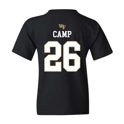 Wake Forest - NCAA Baseball : AJ Camp - Youth T-Shirt Sports Shersey