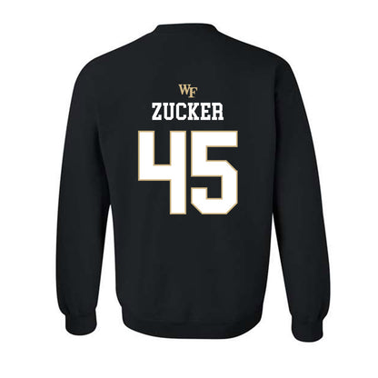 Wake Forest - NCAA Baseball : Dylan Zucker - Crewneck Sweatshirt Sports Shersey