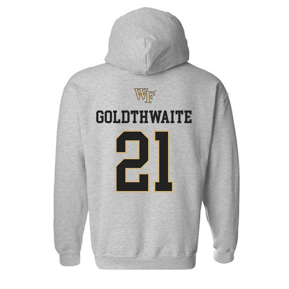 Wake Forest - NCAA Women's Soccer : Baylor Goldthwaite Generic Shersey Hooded Sweatshirt