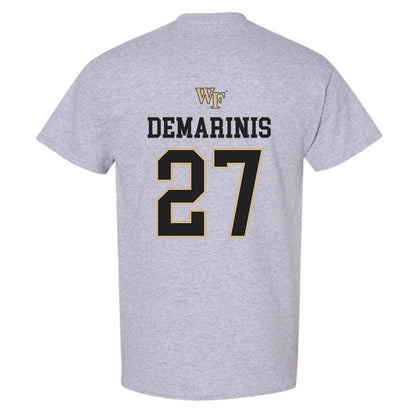 Wake Forest - NCAA Women's Soccer : Nadia DeMarinis Generic Shersey Short Sleeve T-Shirt