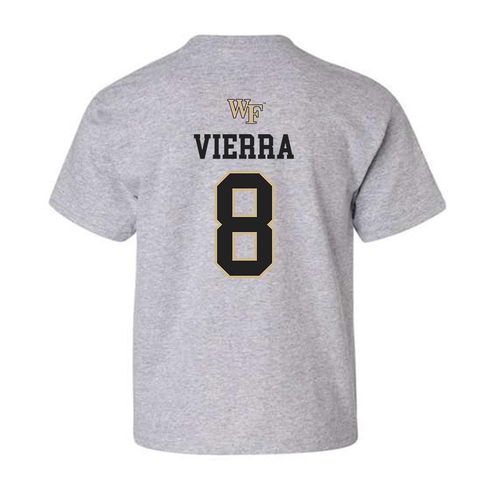 Wake Forest - NCAA Women's Soccer : Kristi Vierra Generic Shersey Youth T-Shirt