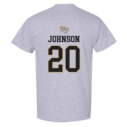 Wake Forest - NCAA Women's Soccer : Hannah Johnson Generic Shersey Short Sleeve T-Shirt