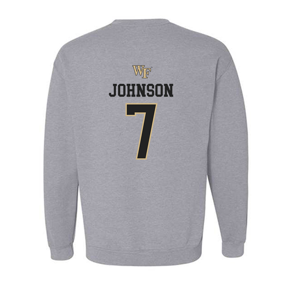 Wake Forest - NCAA Women's Soccer : Kristin Johnson Generic Shersey Sweatshirt