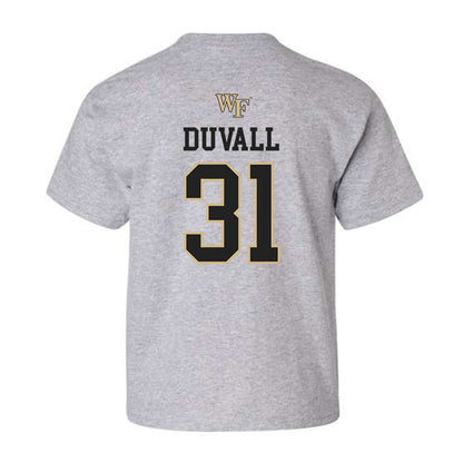 Wake Forest - NCAA Women's Soccer : Olivia Duvall Generic Shersey Youth T-Shirt