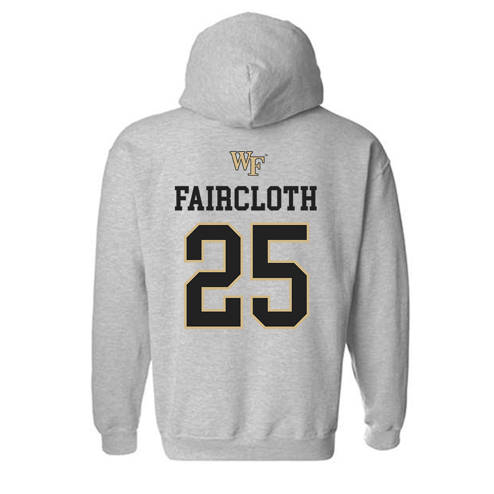 Wake Forest - NCAA Women's Soccer : Sophie Faircloth Generic Shersey Hooded Sweatshirt