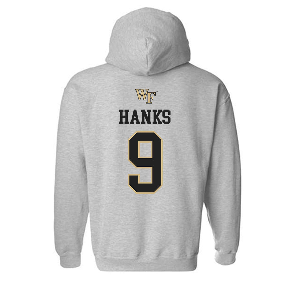 Wake Forest - NCAA Women's Soccer : Caiya Hanks Generic Shersey Hooded Sweatshirt