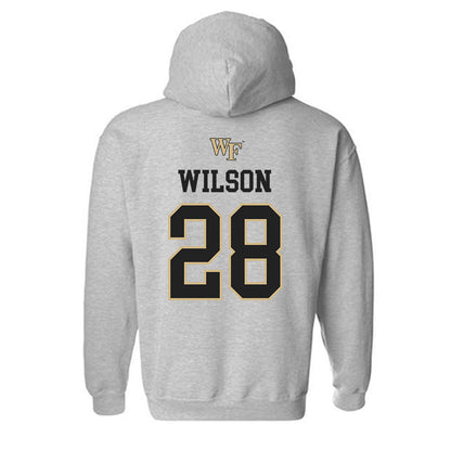 Wake Forest - NCAA Women's Soccer : Carly Wilson Generic Shersey Hooded Sweatshirt