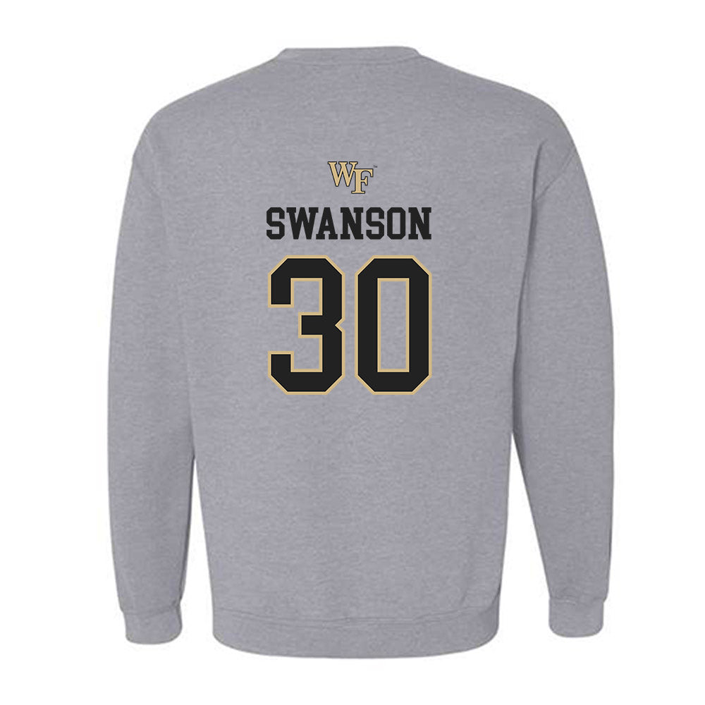 Wake Forest - NCAA Women's Soccer : Anna Swanson Generic Shersey Sweatshirt