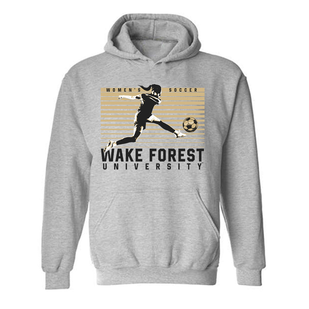 Wake Forest - NCAA Women's Soccer : Sasha Schwartz Generic Shersey Hooded Sweatshirt