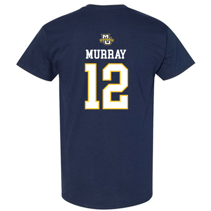 Marquette - NCAA Women's Volleyball : Carsen Murray - Navy Replica Shersey Short Sleeve T-Shirt