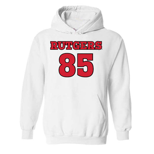 Rutgers - NCAA Football : Ben Rosenblatt - Hooded Sweatshirt Replica Shersey
