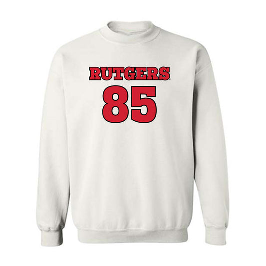 Rutgers - NCAA Football : Ben Rosenblatt - Crewneck Sweatshirt Replica Shersey