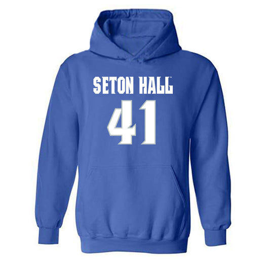 Seton Hall - NCAA Men's Basketball : David Gabriel - Hooded Sweatshirt Classic Shersey