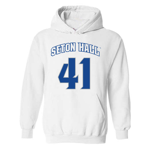 Seton Hall - NCAA Men's Basketball : David Gabriel - Hooded Sweatshirt Classic Shersey