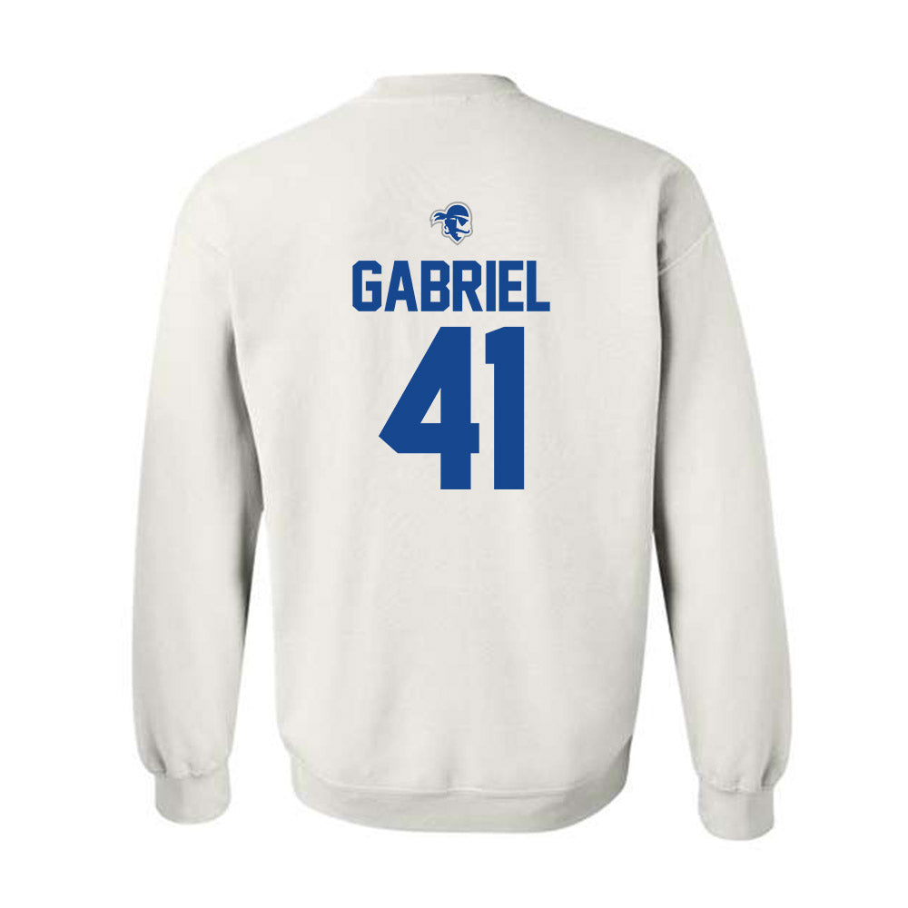 Seton Hall - NCAA Men's Basketball : David Gabriel - Crewneck Sweatshirt Classic Shersey