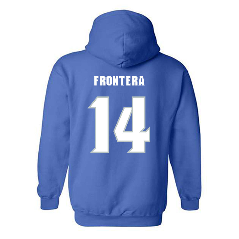 Seton Hall - NCAA Baseball : Daniel Frontera - Hooded Sweatshirt Sports Shersey