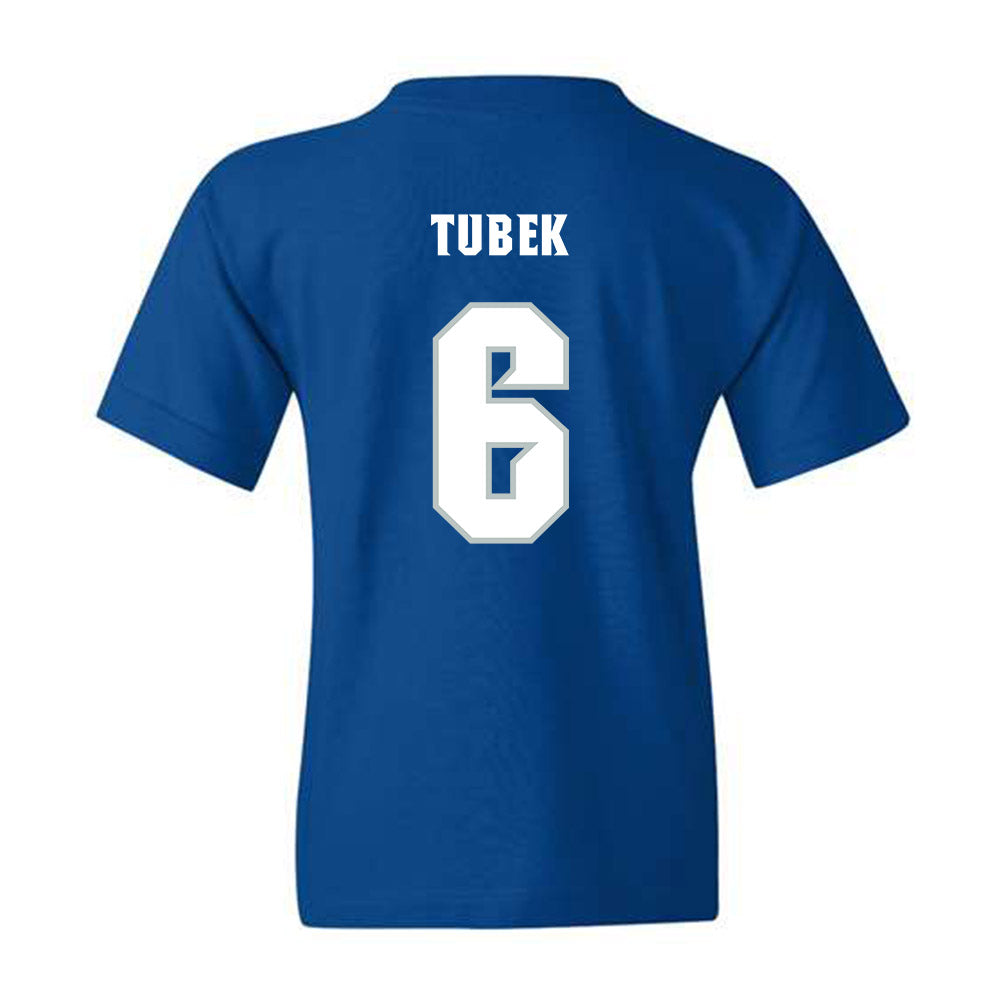 Seton Hall - NCAA Men's Basketball : David Tubek - Youth T-Shirt Classic Shersey