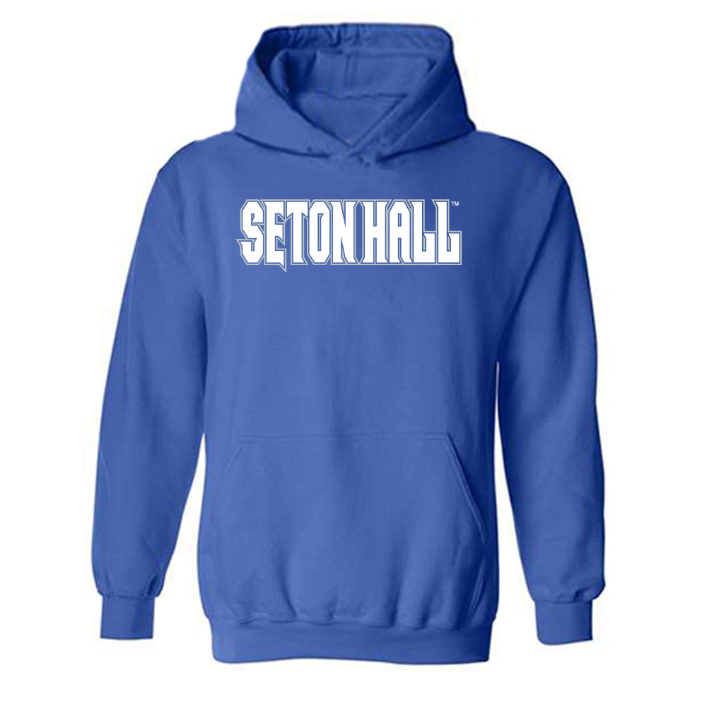 Seton Hall - NCAA Baseball : John Downing - Hooded Sweatshirt Classic Shersey