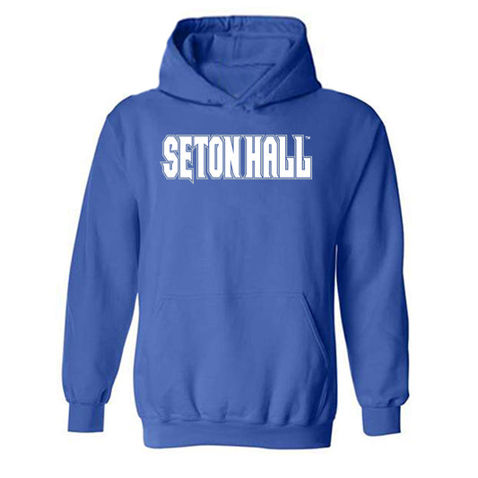 Seton Hall - NCAA Baseball : John Downing - Hooded Sweatshirt Classic Shersey