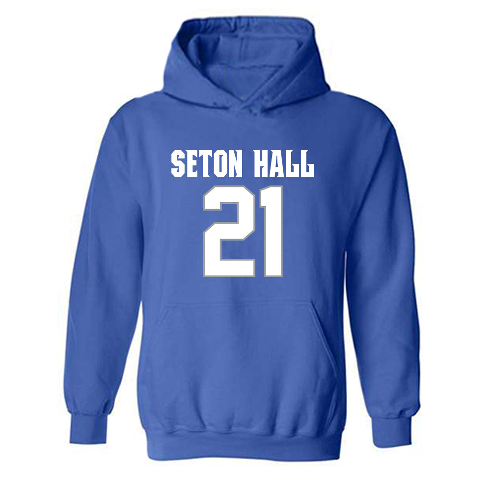 Seton Hall - NCAA Men's Basketball : Isaiah Coleman - Hooded Sweatshirt Classic Shersey