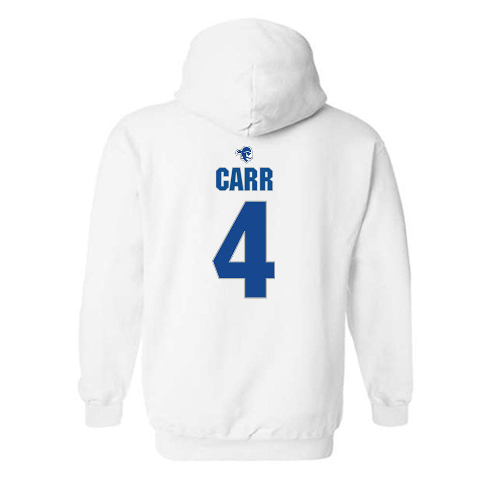 Seton Hall - NCAA Softball : Kelsey Carr - Hooded Sweatshirt Classic Shersey