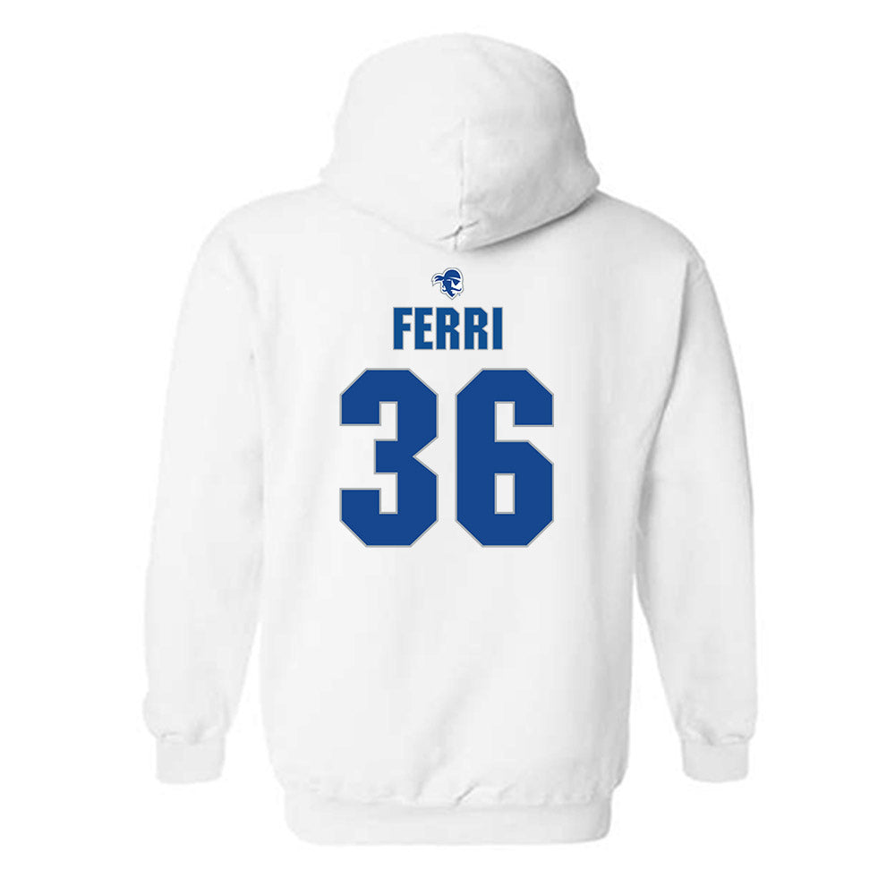 Seton Hall - NCAA Baseball : Nick Ferri - Hooded Sweatshirt Classic Shersey