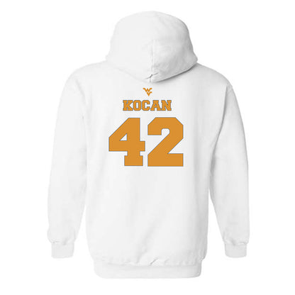 West Virginia - NCAA Football : RJ Kocan - Sports Shersey Hooded Sweatshirt