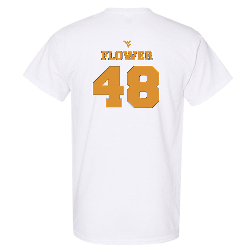 West Virginia - NCAA Football : Nate Flower - Short Sleeve T-Shirt