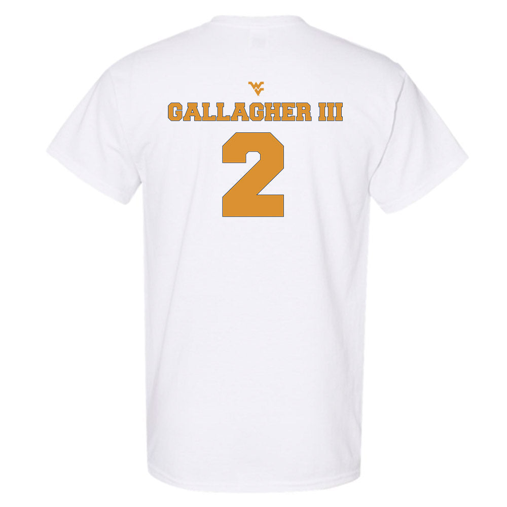 West Virginia - NCAA Football : Rodney Gallagher III - Sports Shersey Short Sleeve T-Shirt
